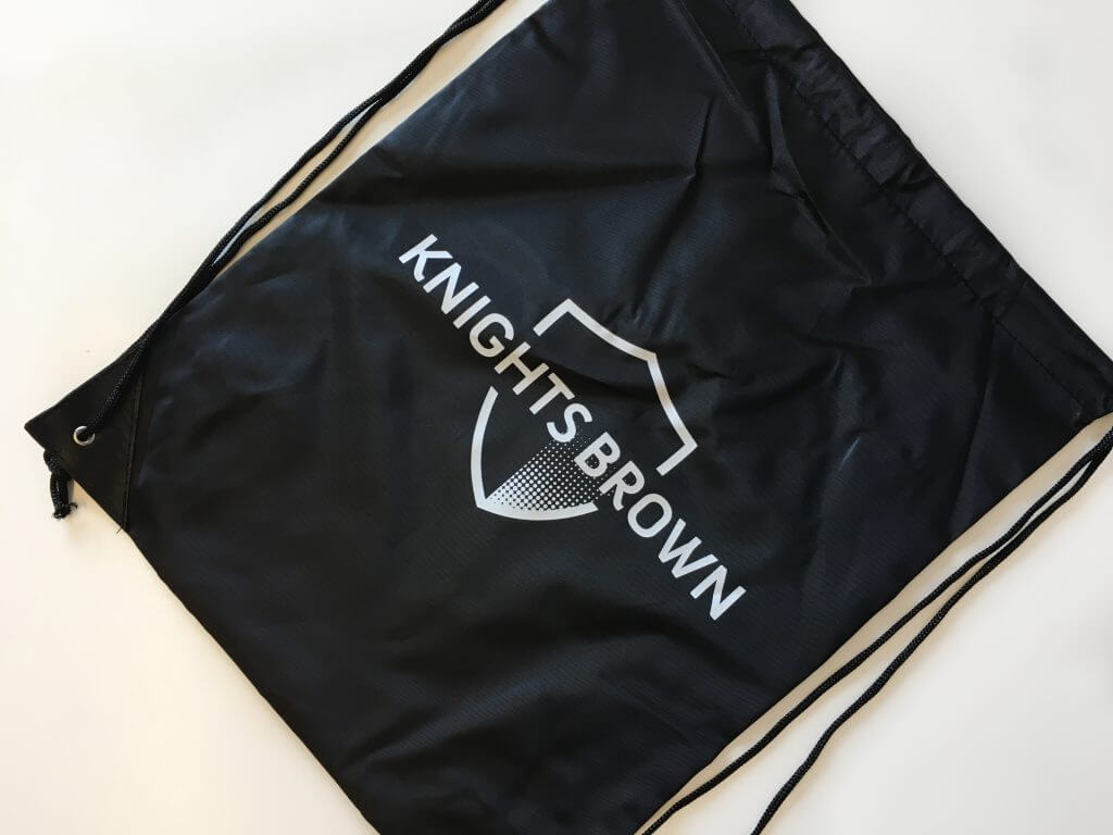 In the studio: Knights Brown Sports Bag