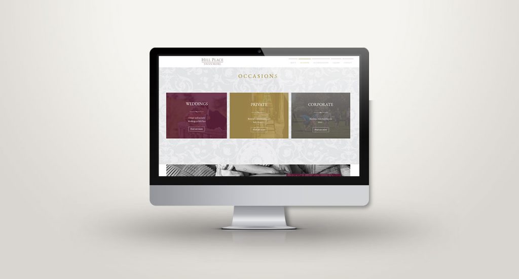 Hill Place Website Design 