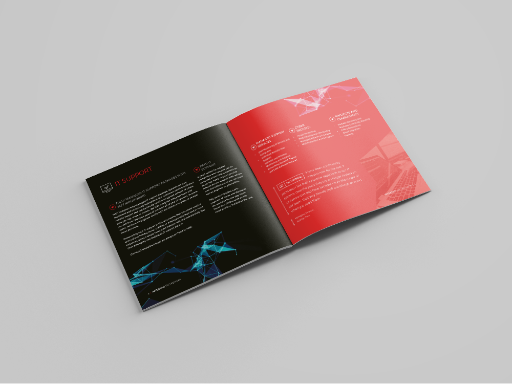 Brochure design for Interpro Technology