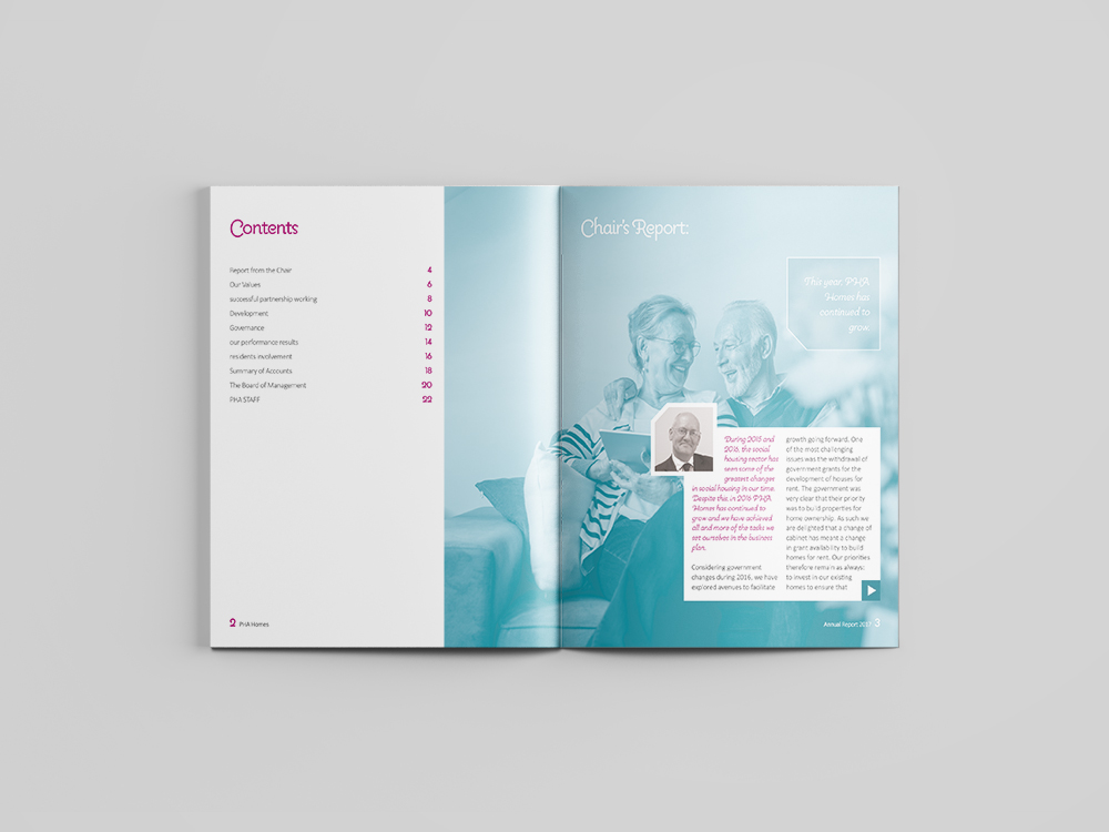 PHA Annual Report Design