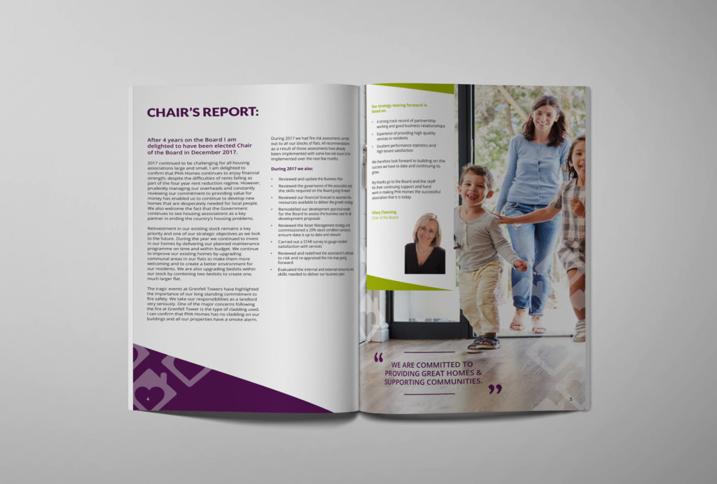 PHA Annual Report Design