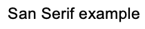 31 Design terms explained - sans serif fonts