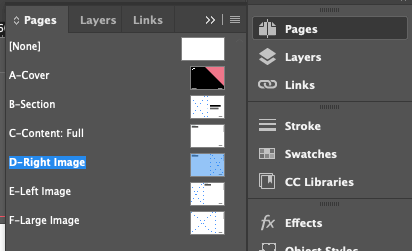Top Tips for InDesign - Master pages