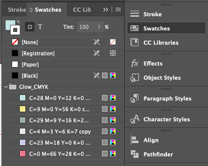 Top Tips for InDesign - Swatches