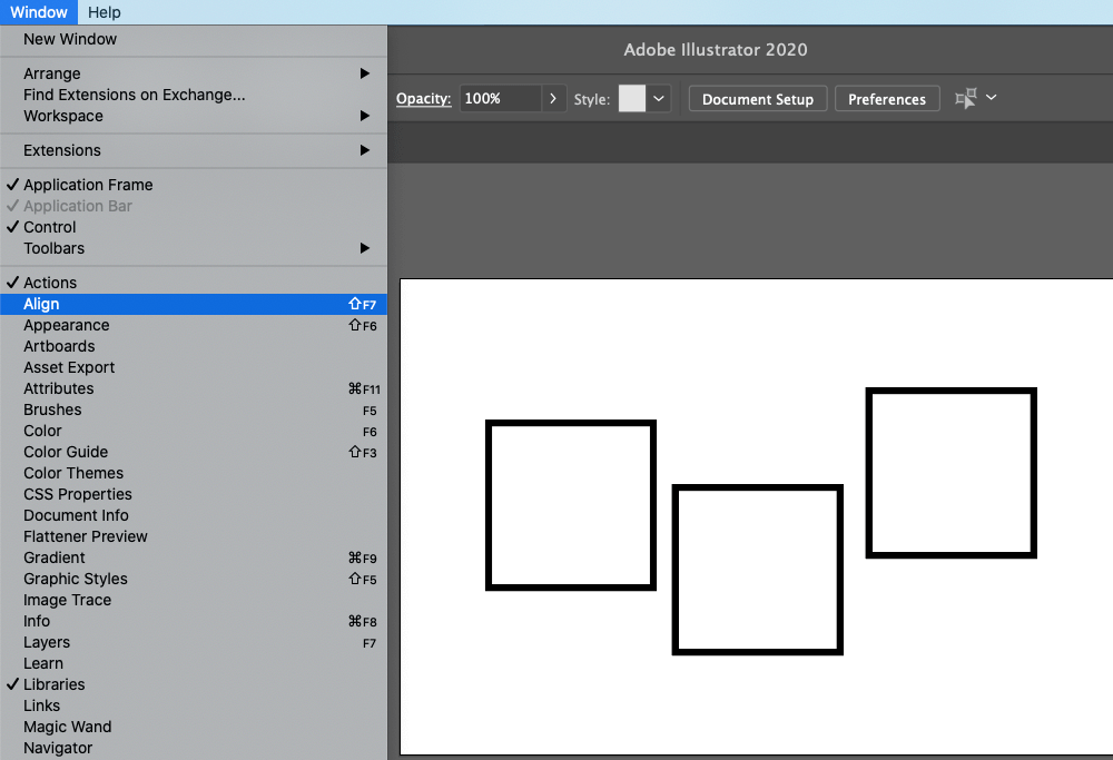 Illustrator Alignment 1